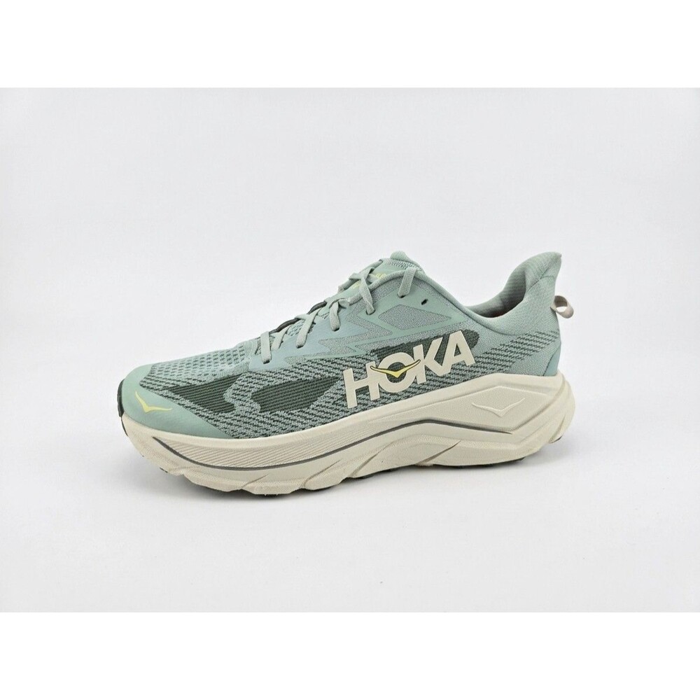 Hoka One One Challenger 8 Shoes Mens Size 13D Green Running Sneakers 1168716 JDT